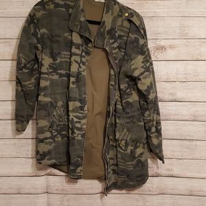 Oddy Camo anorak style jacket